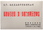 2009年被评为“引进国（境）外智力成果示范单位”